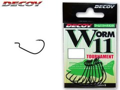 Гачок Decoy Worm 11 Tournament 2, 9 шт., 2