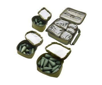 Сумка грузиків та аксессуарів з окремими маленькими сумками NXG MNXG Lead & Leader Pouch TRAKKER
