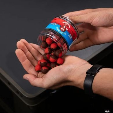 DUDI Boilies Carling "Mister Red Super Hot" HALFNESS Spicy 16mm 100g, 16, Насадочні
