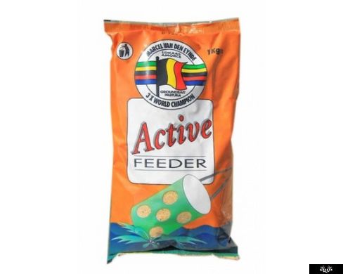 Прикормка VDE Active Feeder 1 kg, 1кг., Угорщина, Жовтий, Карп, карась, плотва, лящ