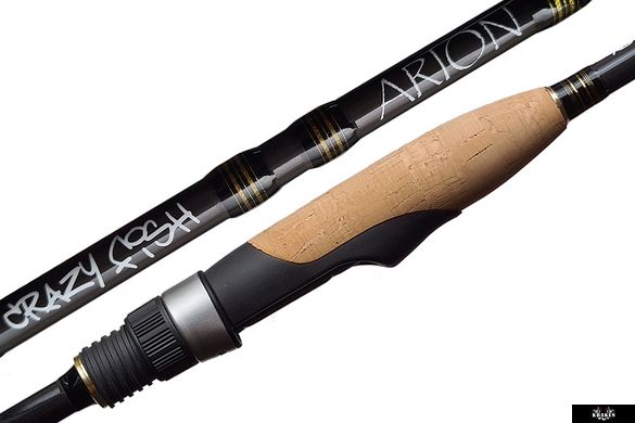 Спінінг Crazy Fish Arion ASR832LS 3-15g 252cm, 2.52см, Toray nanometr 40T, 832LS 2.52м 3-15г., 83гр