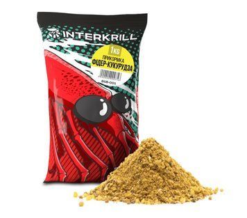 Прикормка INTERKRILL Classic Series Фідер-Кукурудза 1kg