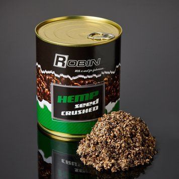 Конопля ROBIN 900 ml. ж/б подрібнена, 900мл., Конопля вищого гатунку.