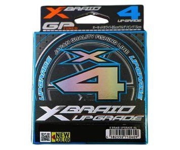 Шнур YGK X-Braid Upgrade x4 150M #0.2/0.07mm 4LB/1.8kg, #0.2 0.076mm, 150м., Різнокольоровий