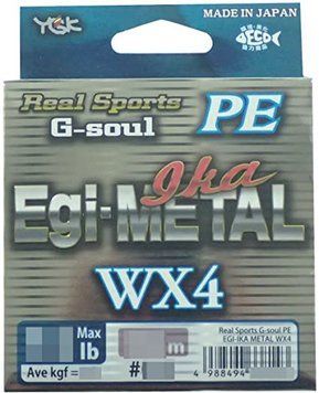 Шнур YGK G-Soul EGI Metal 120m #0.6/0.128mm 12lb разноцветный, #0.6 0.12mm, 120м., Різнокольоровий
