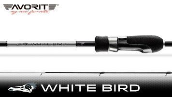 Спінінг Favorite White Bird WBR1-802L-T 2.44m 3-12g, 2.44м, Carbon 24T, 802L-T 2.44м. 3-12г., 92гр.