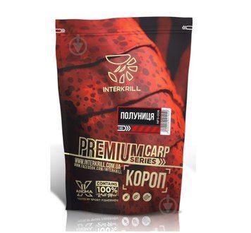 Прикормка INTERKRILL Premium Короп-Полуниця, 1 кг
