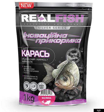 RealFish Карась Малина, 1кг., Україна, Червоний, Карась