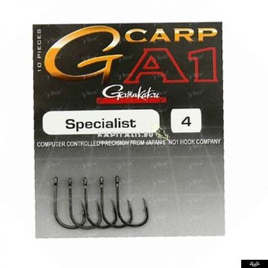 Гачок GAMAKATSU A1 G-CARP SPECIALIST № 08 10шт, 8