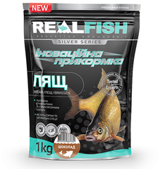 RealFish Лящ Шоколад, 1кг., Україна, Жовтий, Лящ, карась, густера