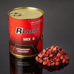 "MIX-6" зерен ROBIN 900 ml. ж/б ПОЛУНИЦЯ БЕРГАМОТ