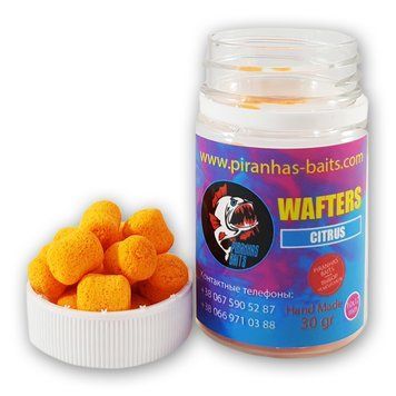 Wafters PIRANHAS BAITS Citrus (Цитрус) 10х12 мм