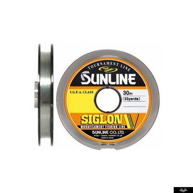 Волосінь Sunline Siglon V 30m #1.0/0.165mm 3.0kg, 0.165mm, 30m, Прозорий