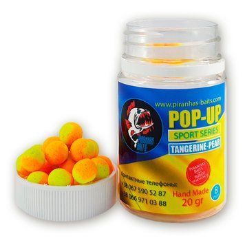 Pop-Ups PIRANHAS BAITS Tangerin-Pear 8 mm