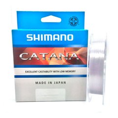 Жилка Shimano Catana 150m 0.205mm 4.2kg, 0.205mm, 150м., Прозорий