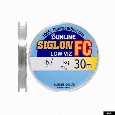 Флюрокарбон Sunline SIG-FC 30m 0,245мм 4.1кг поводковый, 0.245mm, 30m