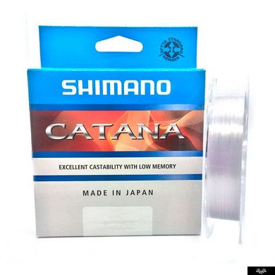 Жилка Shimano Catana 150m 0.305mm 9.2kg, 0.305mm, 150м., Прозорий