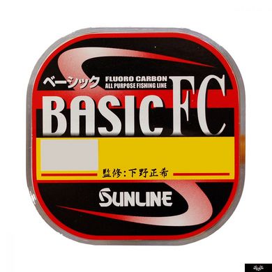 Флюрокарбон Sunline Basic FC 300м 0,205мм №1.5 6LB, 0.205mm, 300м.