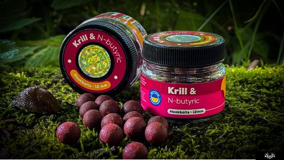 Бойл насадочний розчинний Krill & N-bityric – 12 мм Iron Fish