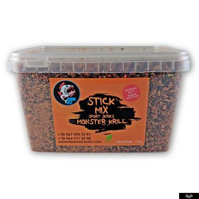 Stick-Mix PIRANHAS BAITS MONSTER KRILL 1kg