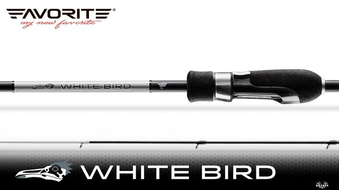Спінінг Favorite White Bird WBR1-732L-T 2.19m 3-12g.Fast (2020), 2.19м., Carbon 24T, 732-L-T 2.19м. 3-12г., 84гр.