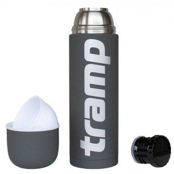 Термос Tramp Soft Touch grey 1.2 л TRC-110