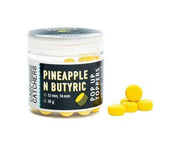 Бойли pop-up Carp Catchers Toppers "Pineapple N Butyric" 12, 14mm