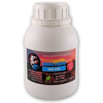 Amino Liqud PIRANHAS BAITS LIVER SPICES 500ml